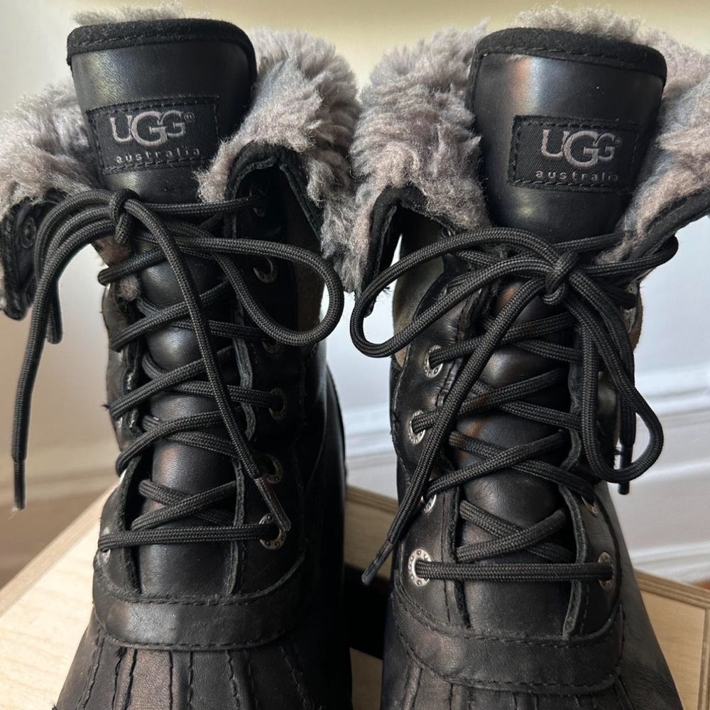 UGG Adirondack Leather & Suede boots
